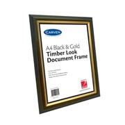 Carven QFWDTIMA4 Document Frame A4 Wood Finish