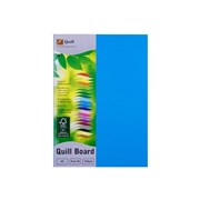 Quill 90302 Board A4 210gsm Marine Blue Pack 50