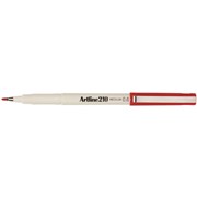 Artline 210 Felt Tip Pen Medium Red