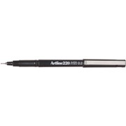 Artline 220 Felt Tip Pen Super Fine Black