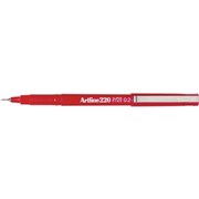 Artline 220 Felt Tip Pen Super Fine Red