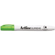 Artline Supreme Whiteboard Marker Bullet 15mm Lime Green Box 12