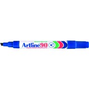 Artline 90 Permanent Marker Chisel 25mm Blue