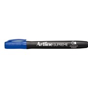 Artline Supreme Permanent Marker Bullet 10mm Blue Box 12