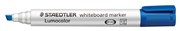 Staedtler 351B3 Lumocolor Whiteboard Marker Chisel Blue