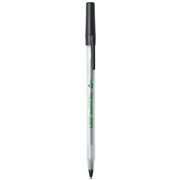 BIC Ecolutions Round Stic Ballpoint Pen Medium Black Box 5018986