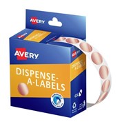 Avery 937369 Dispenser Dots 14mm Diameter Rose Gold Pack 500