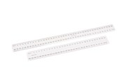Marbig 975186 Plastic Ruler 40cm Clear