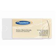 3L Business Card Pocket Short Side Opening 60 x 95mm Pack 100
