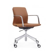 Romeo Boardroom Executive Leather Chair Tan