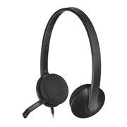 Logitech H340 Wired USB NoiseCancelling Headset with Microphone