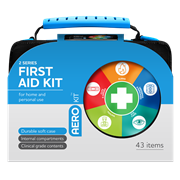 AEROKIT 2 Series First Aid Kit Softpack Black AKR2KS