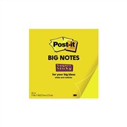 Post It BN11Y Super Sticky Big Notes 279 x 279mm Yellow 30 Sheets