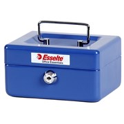 Cash Box Classic No 6 Blue 152mm x 118mm x 80mm
