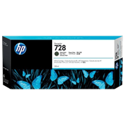 HP 728 Ink Cartridge 3WX30A Matt Black 300ml