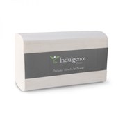 Indulgence HTSQ Interleaved Deluxe Slimline Hand Towel Quilted 23 x 23cm Carton 20 Packs
