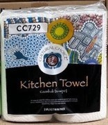 Cultural Choice Indigenous Range Paper Towel 2 Ply 60 Sheets 2 Pack