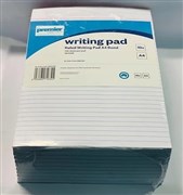 Premier Ruled Pad A4 Bond 100 Sheets PKT10
