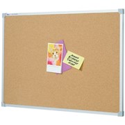 Cork Board QTNNC0906 Quartet 900 x 600mm Aluminium Frame