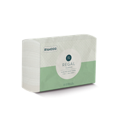 Regal R164000 Classic Slimline Hand Towel L225 x W22cm 250 Sheets Pack Carton 16