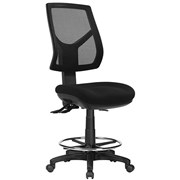 Express RIOMB High Mesh Back Drafting Chair Black