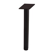 Corner Workstation Pole SPPM Black