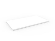 Desk Top 1500mm W x 750mm D Natural White