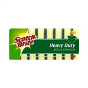 Scotch Brite Heavy Duty Scrub Sponge Pack 8