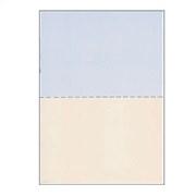 Rediform A4CHP Laser Perforated Paper Halve Blue  Beige Box 500