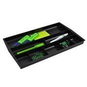 Italplast I70GR Greenr Drawer Tidy Black