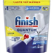 Finish Quantum Lemon Dishwashing Tablets Pack 60