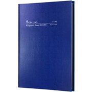 Diary Kingsgrove FY141P59 A4 Financial Day to a Page Blue 20262027