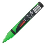 Uni PWE5MFLGN Liquid Chalk Markers 25mm Bullet Tip Fluoro Green