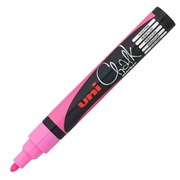 Uni PWE5MFLP Liquid Chalk Markers 25mm Bullet Tip Fluoro Pink