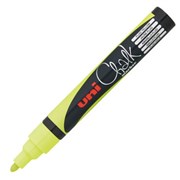 Uni PWE5MFLY Liquid Chalk Markers 25mm Bullet Tip Fluoro Yellow