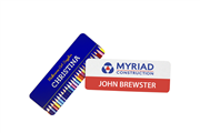 Staff Name Badge Matte Finish Large