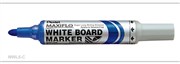 Pentel Maxiflo MWL5C Pump It Whiteboard Marker Bullet Blue Box 12