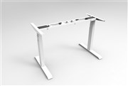 Boost Plus Single Sided Workstation Frame Only White