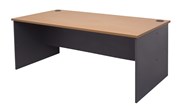 Desk 1800mm W x 900mm D x 730mm H Beech Ironstone