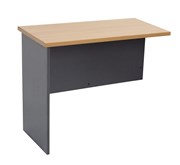 Desk Return 900mm W x 600mm D x 730mm H Beech Ironstone